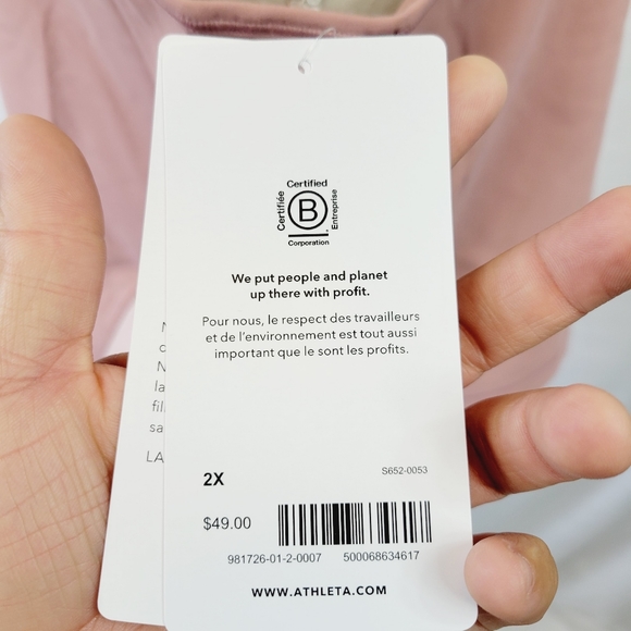 NWT Athleta Shanti Rib Crop Tank - Picture 13 of 13